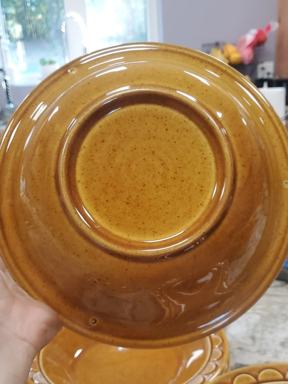 Homer Laughlin Golden Harvest Serving Bowl